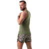 LEADER Débardeur GI ARMY Kaki